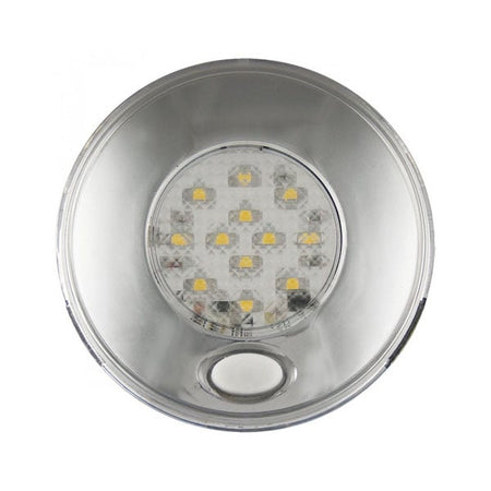 Interiörlampa Ø80mm – Night – Silver - Carlevel AB - Fordon och delar > Fordonsdelar > Belysning