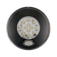 Interiörlampa Ø80mm – Night – Svart - Carlevel AB - Fordon och delar > Fordonsdelar > Belysning