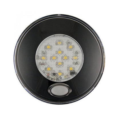 Interiörlampa Ø80mm – Night – Svart - Carlevel AB - Fordon och delar > Fordonsdelar > Belysning