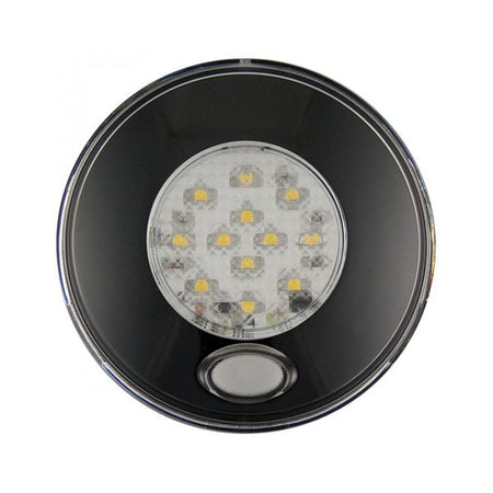 Interiörlampa Ø80mm – Night – Svart - Carlevel AB - Fordon och delar > Fordonsdelar > Belysning