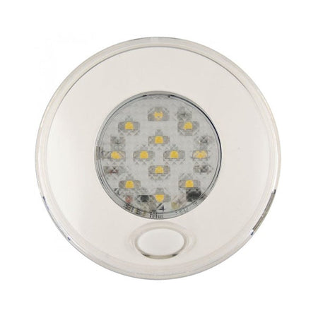 Interiörlampa Ø80mm – Night – Vit - Carlevel AB - Fordon och delar > Fordonsdelar > Belysning
