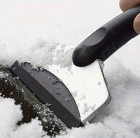 Isskrapa för Bilar | Skonsam Frostskrapa med Snöskyffel för Vindrutor och Fönster - Carlevel - 