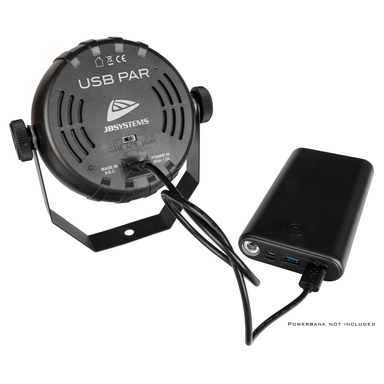 JB-Systems Interiör LED-belysning RGBW USB PAR 12x1 W Auto/Ljudstyrd - Carlevel AB - Fordon och delar > Fordonsdelar > Belysning