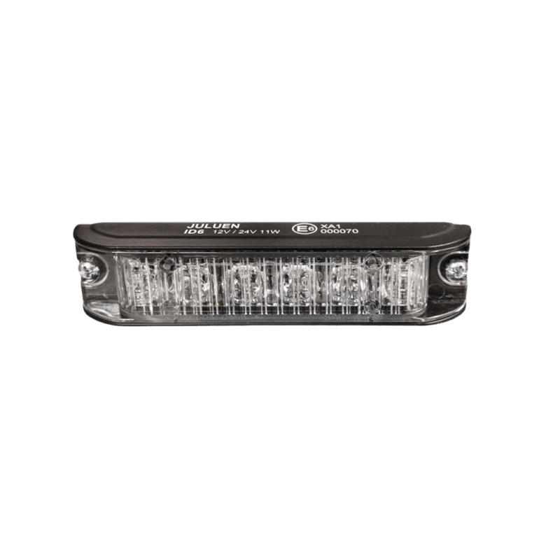 Juluen ID6 LED Blixtljus orange – R65 Klass – 11 – 12 - 24 V – LUXTAR - Carlevel - Belysning > Blixtljus och Blixtljusramper