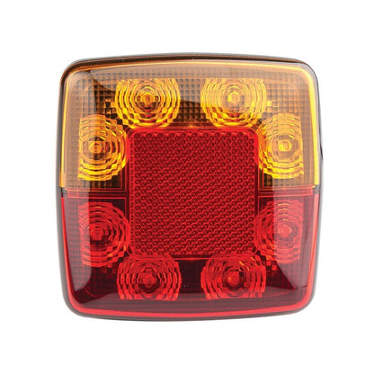 Kompakt Kombinationslampa 100x100 – 12V (2 – Pack) - Carlevel AB - Fordon och delar > Fordonsdelar > Belysning > Bakljus