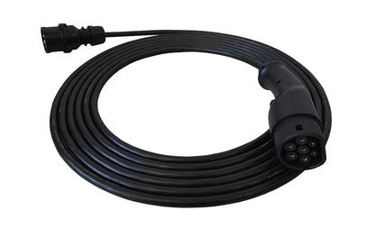 Laddkabel Mode 2 Typ 2 11 kW – Portabel 3-fas 16A med adaptrar - Carlevel AB - Fordon och delar > Fordonstillbehör