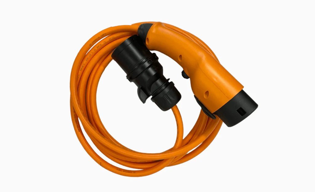 Laddkabel Mode 2 Typ 2 32A 1-fas – portabel EV-laddare 230V CEE - Carlevel AB - Fordon och delar > Fordonstillbehör