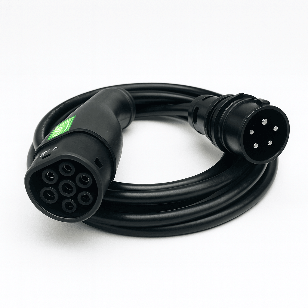 Laddkabel Typ 2 3-fas 400V 6 – 16A Mode 2 portabel - Carlevel AB - Fordon och delar > Fordonstillbehör