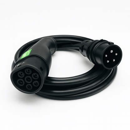 Laddkabel Typ 2 3-fas 400V 6 – 16A Mode 2 portabel - Carlevel AB - Fordon och delar > Fordonstillbehör