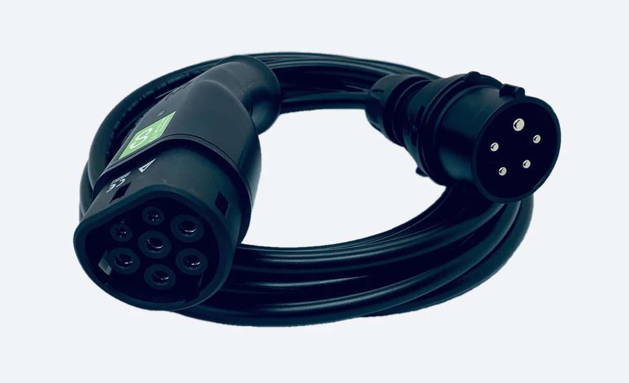 Laddkabel Typ 2 3-fas 400V 6 – 16A portabel Mode 2 - Carlevel AB - Fordon och delar > Fordonstillbehör
