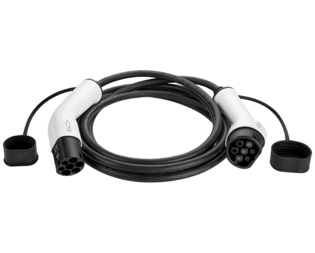 Laddkabel Typ 2 32A 22 kW 10 m – Vit Mode 3 laddstolpe/laddbox - Carlevel AB - Fordon och delar > Fordonstillbehör
