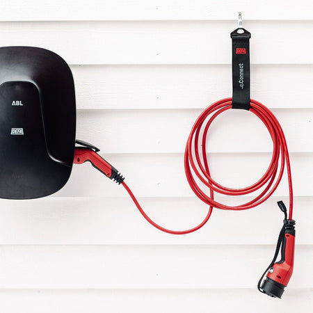 Laddkabel Typ 2 32A 22 kW – 7,5 m röd - Carlevel AB - Fordon och delar > Fordonstillbehör