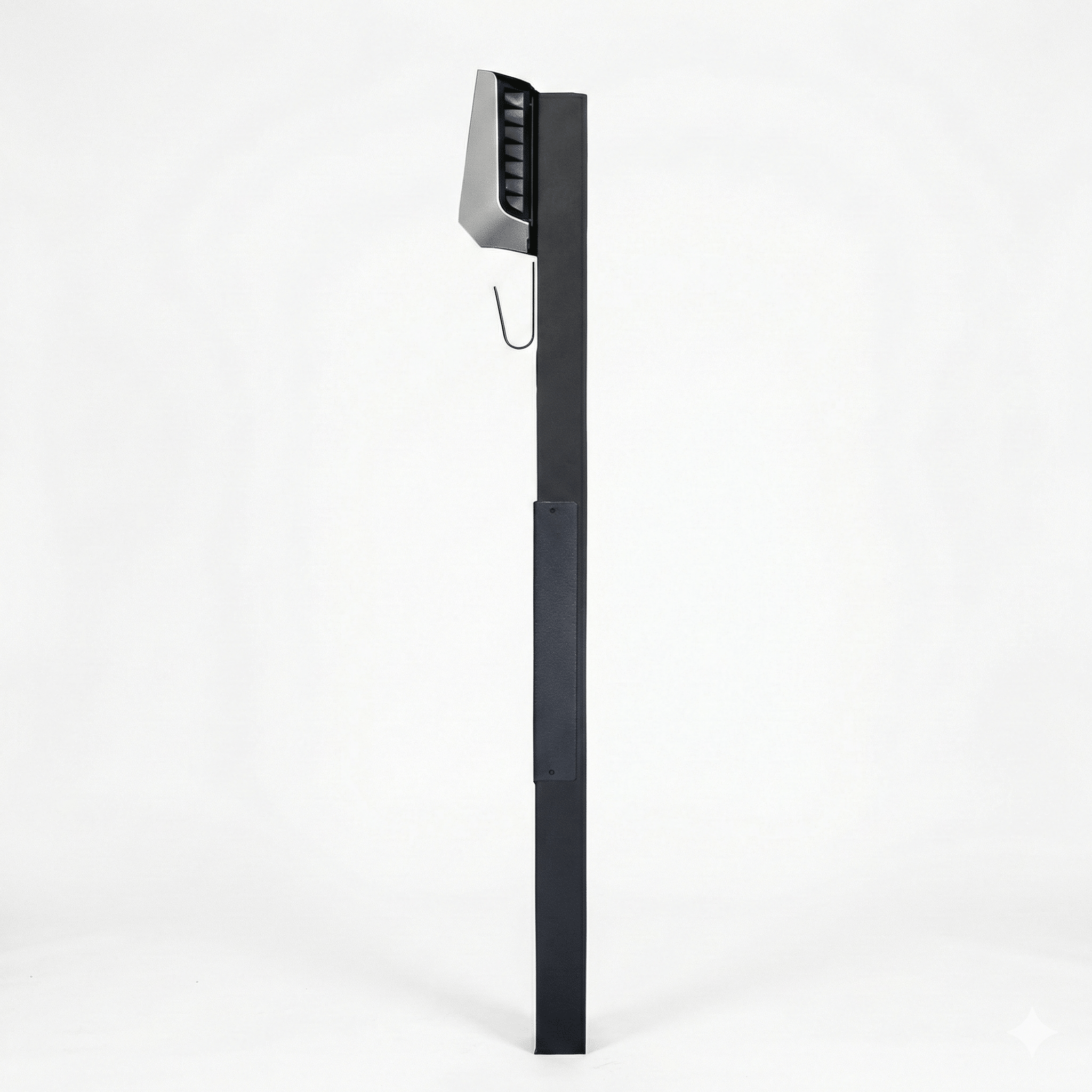 Laddstolpe Easee 1 - väg S - line Base – Svart – Kabelhängare – 25 mm² - Carlevel - Laddstolpar till laddbox