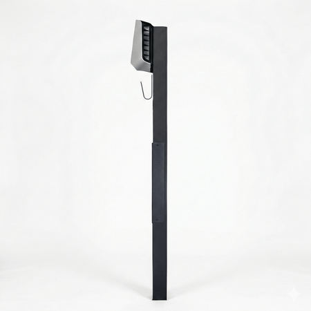 Laddstolpe Easee 1 - väg S - line Base – Svart – Kabelhängare – 25 mm² - Carlevel - Laddstolpar till laddbox