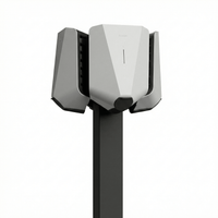 Laddstolpe Easee Base 4 - väg – Svart – Power Rail – Kabelhängare – 1500 mm - Carlevel - Laddstolpar till laddbox