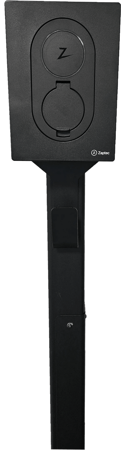 Laddstolpe Zaptec Go 1-väg S-Line Base – Svart – 25 mm² - Carlevel AB - Fordon och delar > Fordonstillbehör