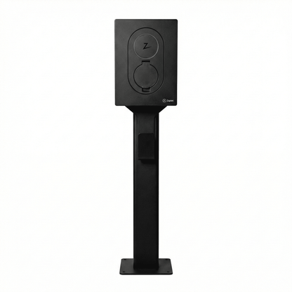Laddstolpe Zaptec Go 1-väg S-Line Base – Svart – 25 mm² - Carlevel AB - Fordon och delar > Fordonstillbehör