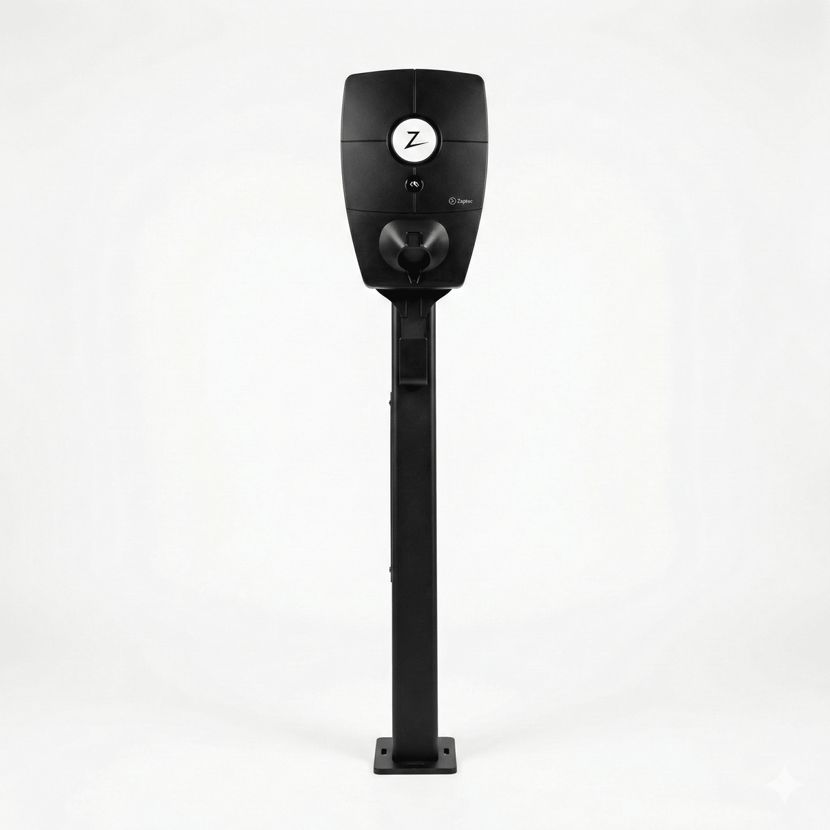 Laddstolpe Zaptec Pro 1-väg S-Line Base – svart – 25 mm² – produktbild framifrån | S-Line