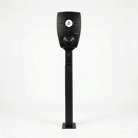 Laddstolpe Zaptec Pro 1-väg S-Line Base – svart – 25 mm² – produktbild framifrån | S-Line