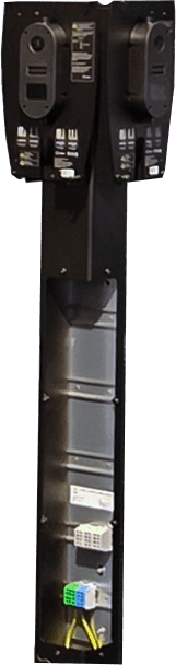 Laddstolpe Zaptec Pro 120 1 – 4-väg S-Line Base – RAL 9005–25 mm² - Carlevel AB - Fordon och delar > Fordonstillbehör
