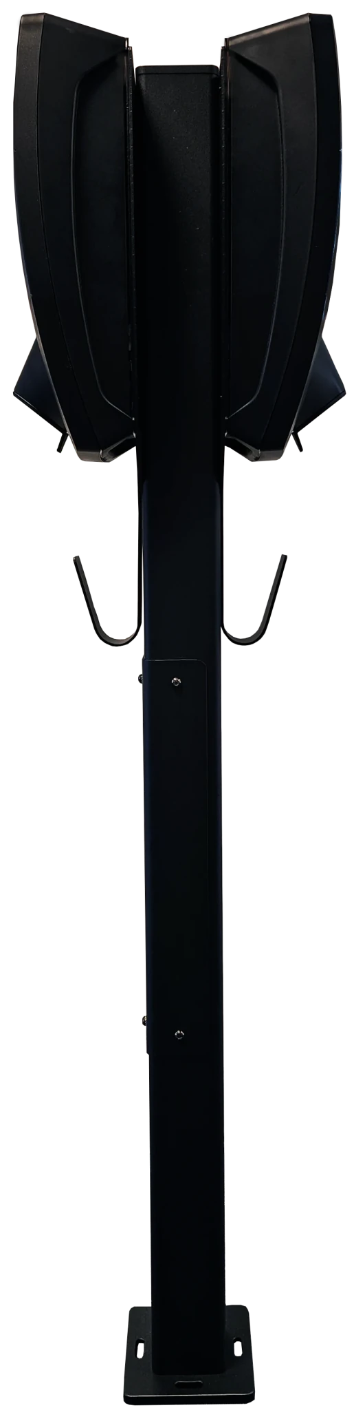 Laddstolpe Zaptec Pro 2-väg S-Line Base – svart – 25 mm² – i användning | S-Line