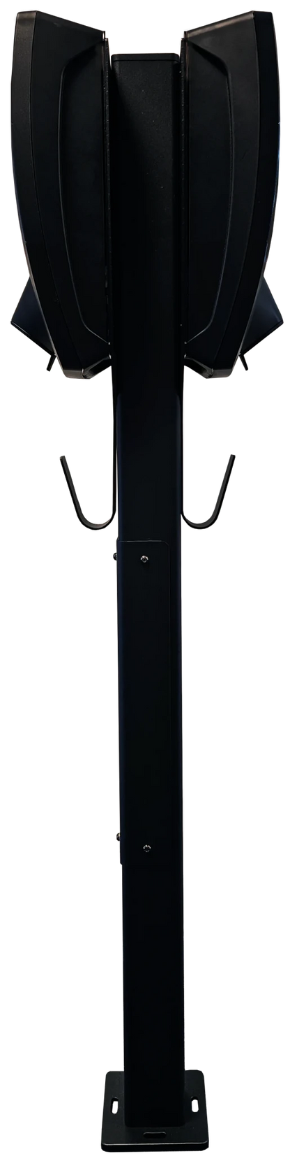Laddstolpe Zaptec Pro 2-väg S-Line Base – svart – 25 mm² – i användning | S-Line