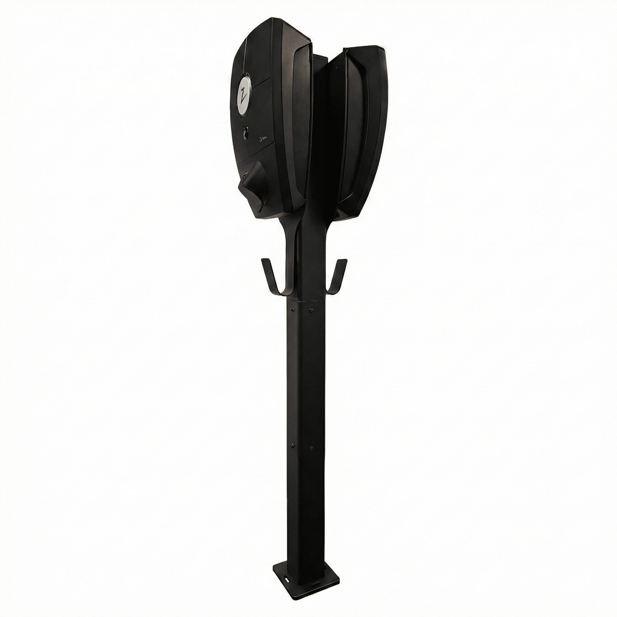 Laddstolpe Zaptec Pro 2-väg S-Line Base – svart – 25 mm² – produktbild framifrån | S-Line