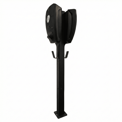 Laddstolpe Zaptec Pro 2-väg S-Line Base – svart – 25 mm² – produktbild framifrån | S-Line