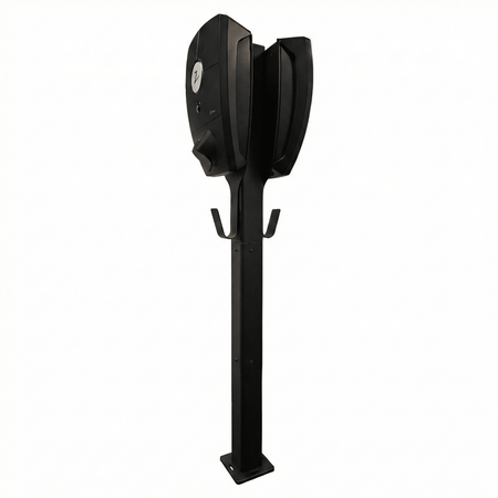 Laddstolpe Zaptec Pro 2-väg S-Line Base – svart – 25 mm² – produktbild framifrån | S-Line