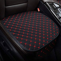 Lädersätesskydd PU-läder andningsbart – universell passform till bil – produktvy från sidan | Carlevel