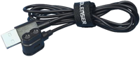Ledlenser Magnetic Charge Cable iH/MH Series Black Zip – lock – produktbild framifrån | LEDLENSER