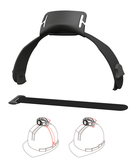 Ledlenser Helmet Mount Top MH & iH Black ONE – Fordonstillbehör från LEDLENSER