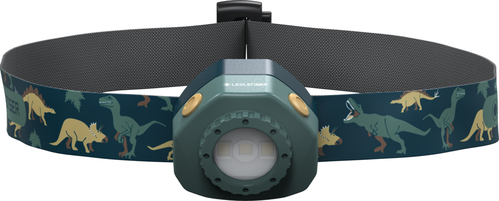 produktbild framifrån visande Ledlenser Kidled 4R Green ES – LEDLENSER