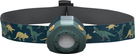 produktbild framifrån visande Ledlenser Kidled 4R Green ES – LEDLENSER