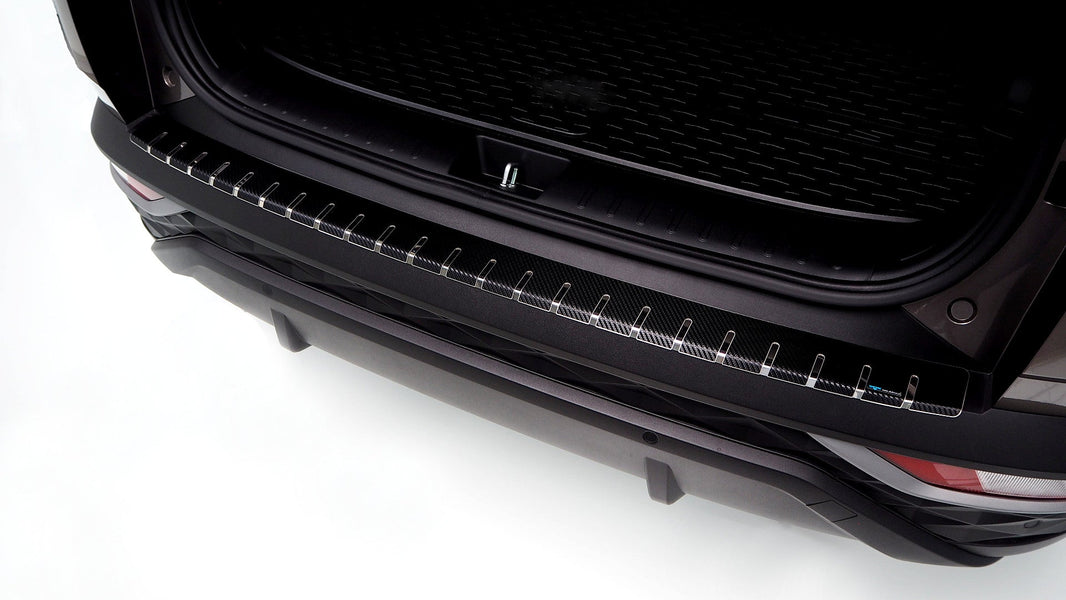 Lastskydd Hyundai Tucson IV 2020+ – kolfiber-look - Carlevel AB - Fordon och delar > Fordonsdelar > Karossdelar > Stötfångare
