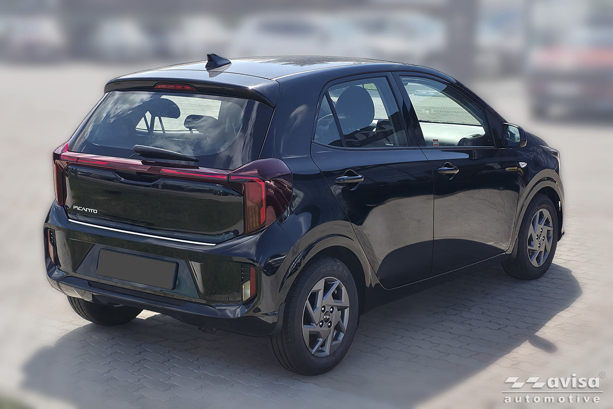 Lastskydd Kia Picanto III facelift 2024+ – Silver satin | AVISA – bild 6