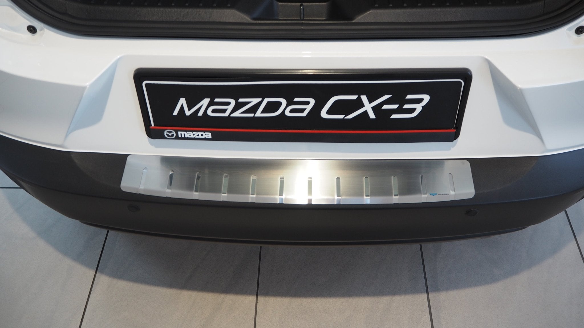 Lastskydd Mazda CX-3 2015–2022 – rostfritt stål - Carlevel AB - Fordon och delar > Fordonsdelar > Karossdelar > Stötfångare