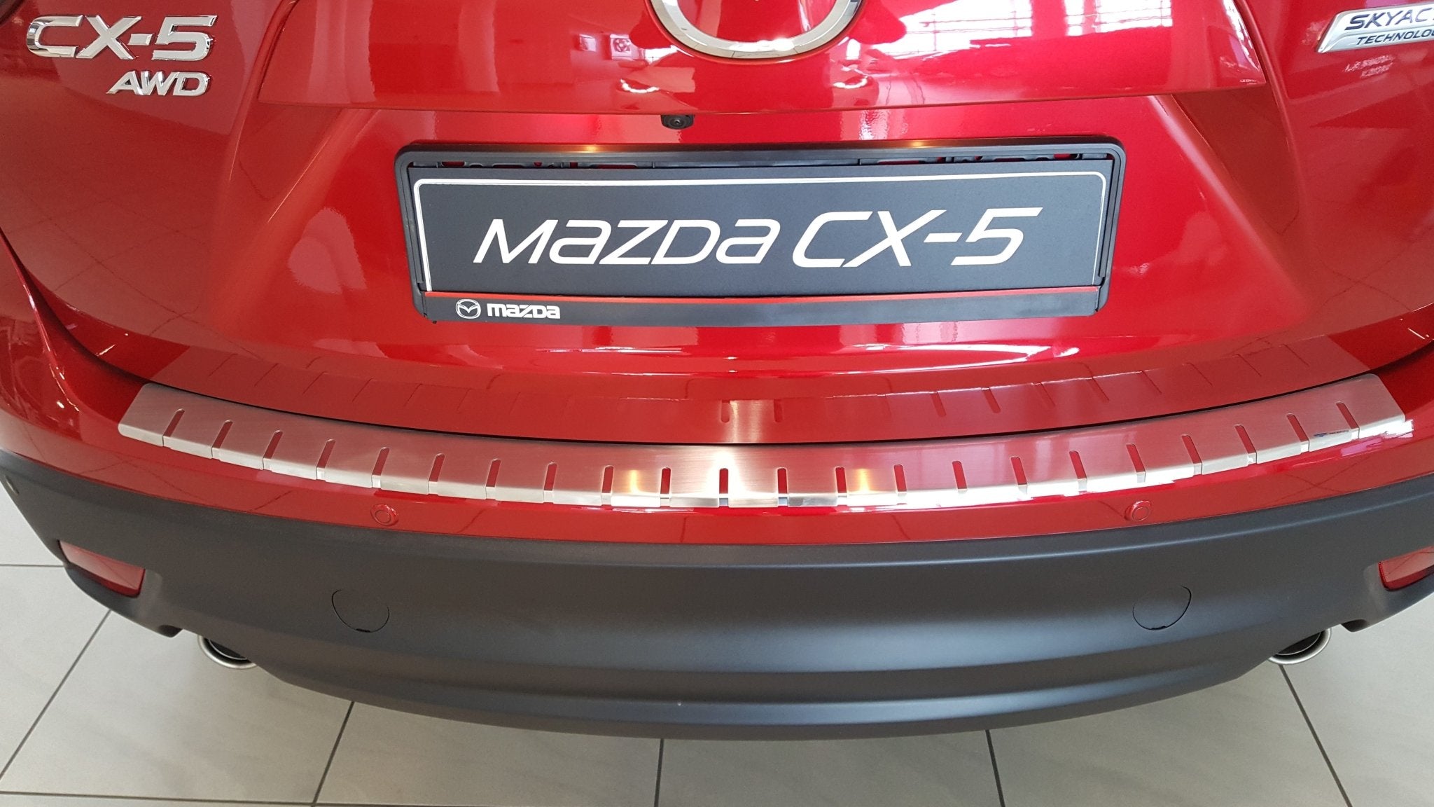 Lastskydd Mazda CX-5 2012–2017 – rostfritt stål - Carlevel AB - Fordon och delar > Fordonsdelar > Karossdelar > Stötfångare