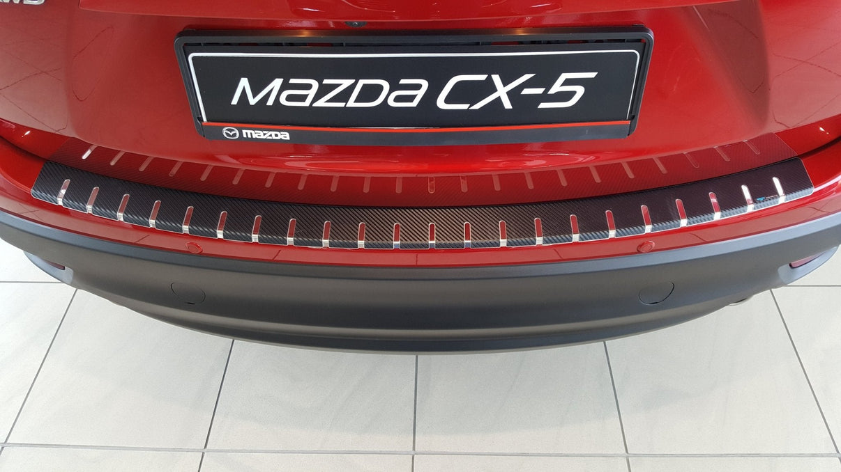 Lastskydd Mazda CX-5 I 2012–2017 – kolfiber-look - Carlevel AB - Fordon och delar > Fordonsdelar > Karossdelar > Stötfångare