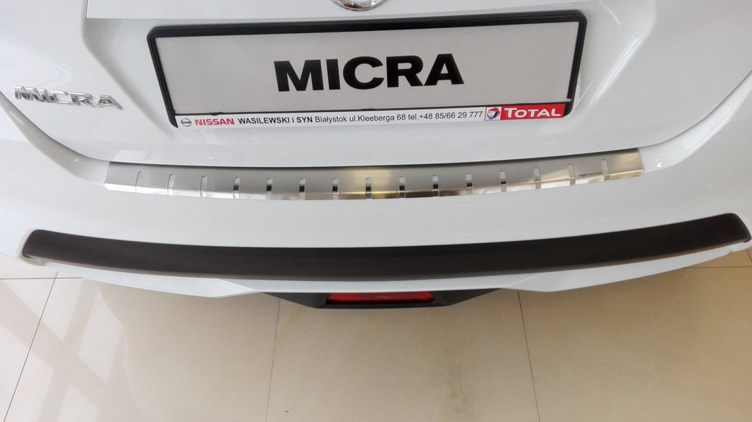 Lastskydd Nissan Micra V 5D 2017–2022 – rostfritt stål - Carlevel AB - Fordon och delar > Fordonsdelar > Karossdelar > Stötfångare