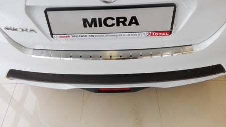 Lastskydd Nissan Micra V 5D 2017–2022 – rostfritt stål - Carlevel AB - Fordon och delar > Fordonsdelar > Karossdelar > Stötfångare
