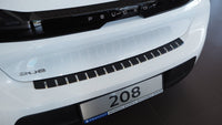 Lastskydd Peugeot 208 II 2019+ – kolfiber-look (stål) - Carlevel AB - Fordon och delar > Fordonsdelar > Karossdelar > Stötfångare