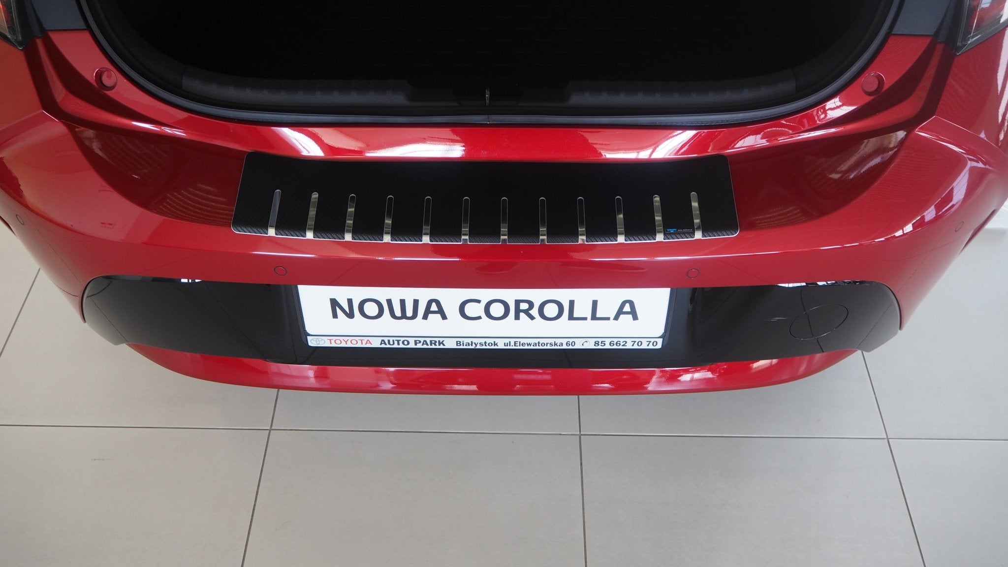 Lastskydd stål/kolfiber Toyota Corolla XII 5D 2019+ - Carlevel - 