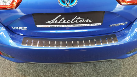 Lastskydd stål/kolfiber Toyota Yaris III 1FL 5D 2014–2017 - Carlevel - 