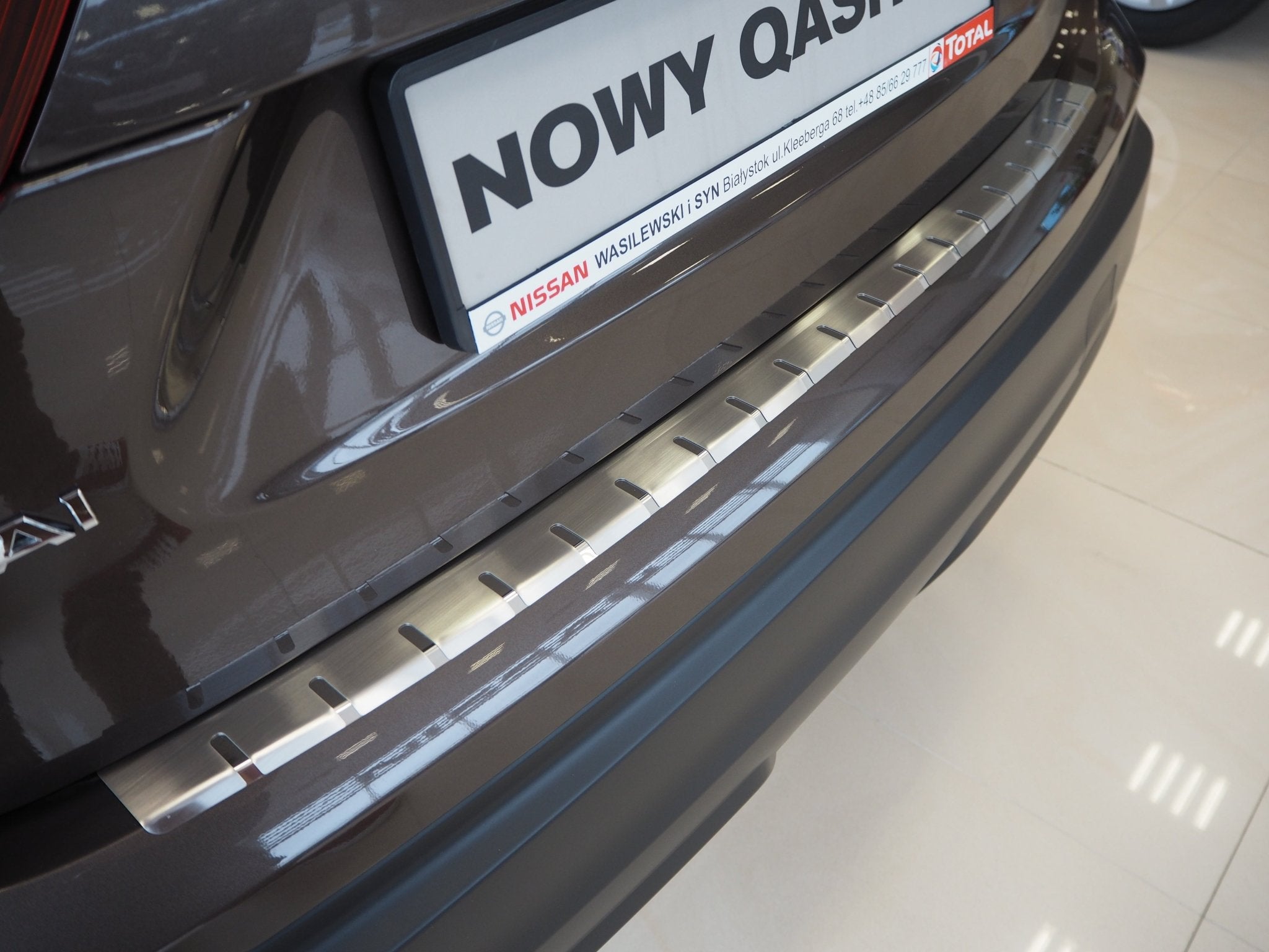 Lastskydd till Nissan Qashqai II FL 2017–2021 – Rostfritt stål - Carlevel AB - Fordon och delar > Fordonsdelar > Karossdelar > Stötfångare