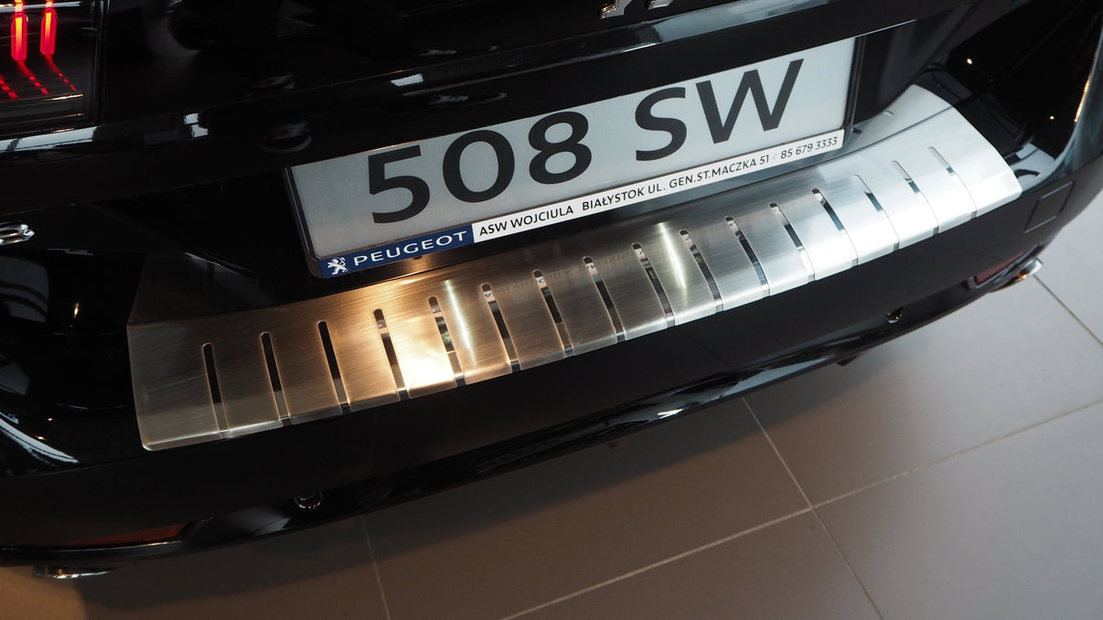 Lastskydd till Peugeot 508 II SW Kombi 2018+ – Rostfritt stål - Carlevel AB - Fordon och delar > Fordonsdelar > Karossdelar > Stötfångare