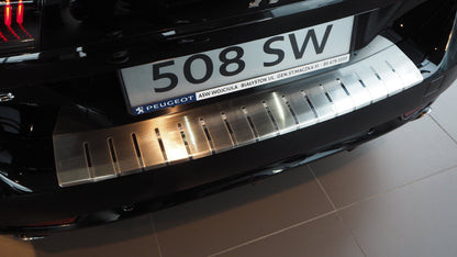 Lastskydd till Peugeot 508 II SW Kombi 2018+ – Rostfritt stål - Carlevel AB - Fordon och delar > Fordonsdelar > Karossdelar > Stötfångare