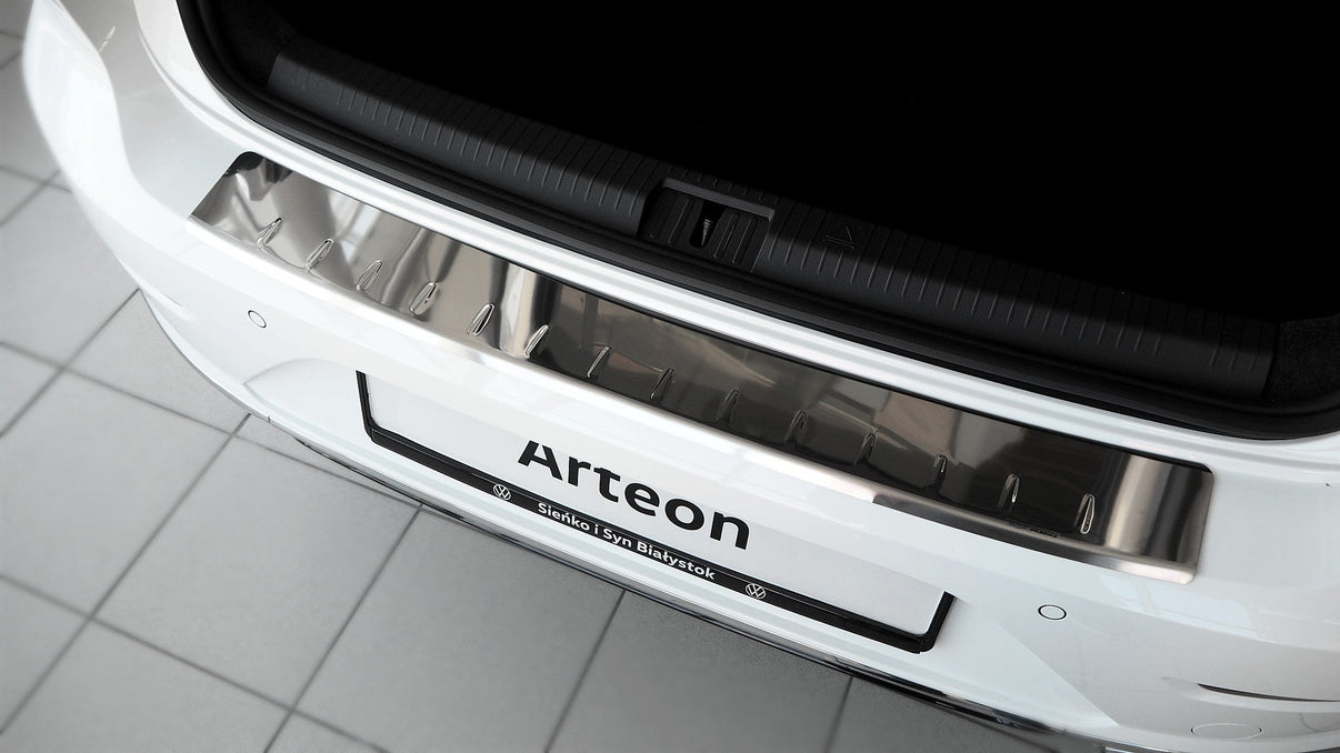 Lastskydd till VW Arteon Shooting Brake 2020–2025 – Krom-look - Carlevel AB - Fordon och delar > Fordonsdelar > Karossdelar > Stötfångare