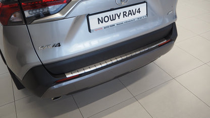 Lastskydd Toyota RAV4V 2019+ – rostfritt stål - Carlevel AB - Fordon och delar > Fordonsdelar > Karossdelar > Stötfångare