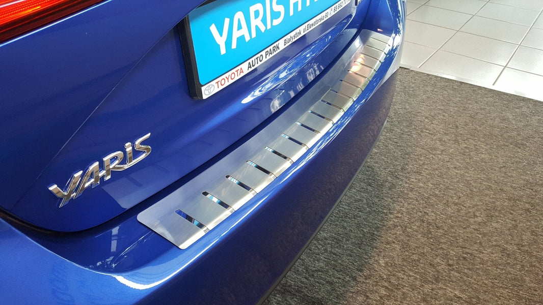 Lastskydd Toyota Yaris III 5D 2014–2017 – rostfritt stål - Carlevel AB - Fordon och delar > Fordonsdelar > Karossdelar > Stötfångare